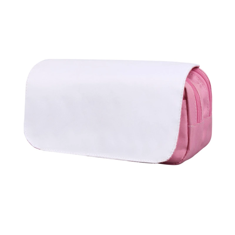 CHINESE WAREHOUSE Sublimation Double Layer Cosmetic Bag