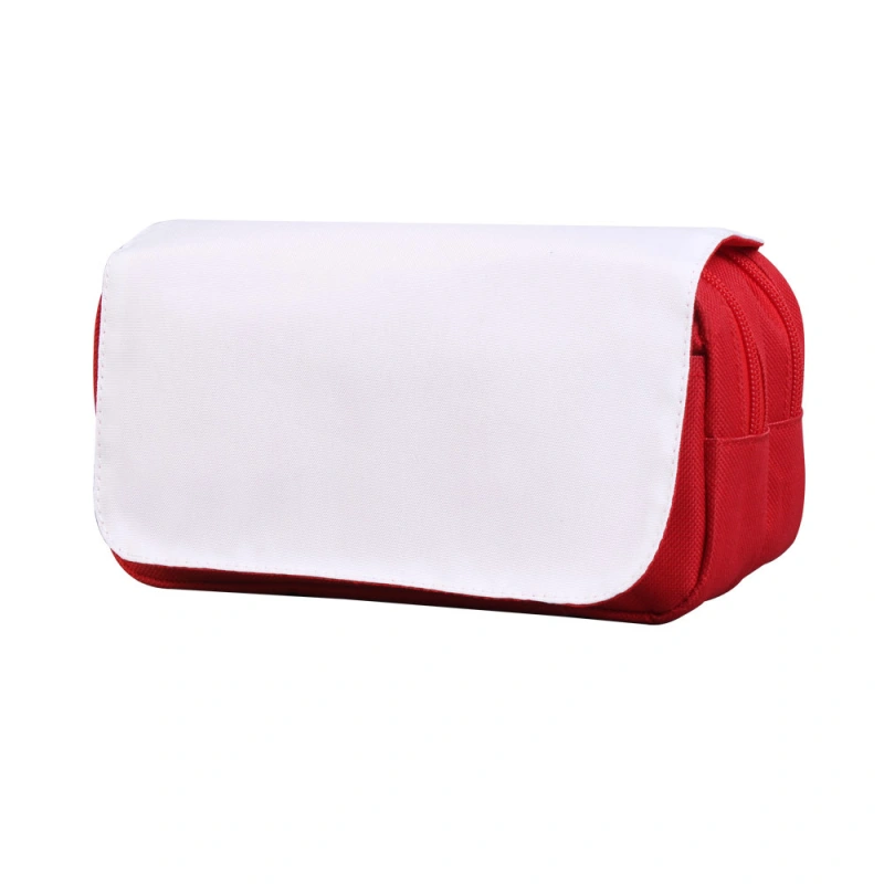 CHINESE WAREHOUSE Sublimation Double Layer Cosmetic Bag