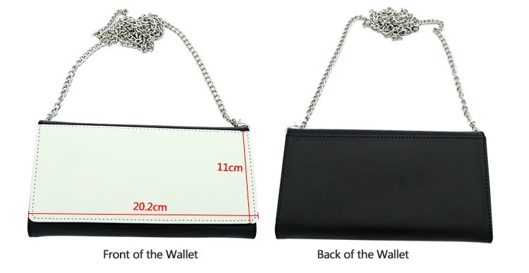 CHINESE WAREHOUSE Sublimation Women‘s Chain Bag