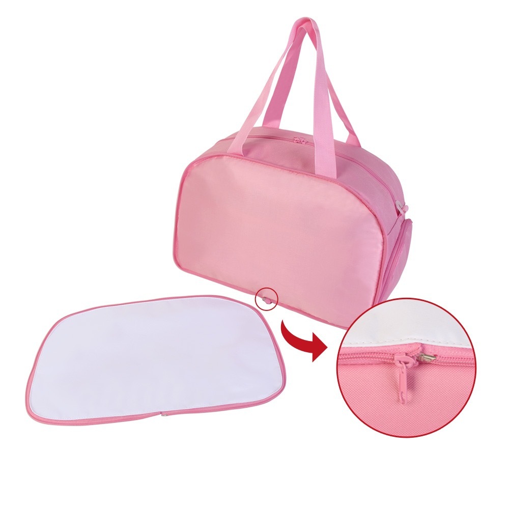 CHINESE WAREHOUSE Sublimation Sports/Travel/Yoga/Dance/Mommy Bag