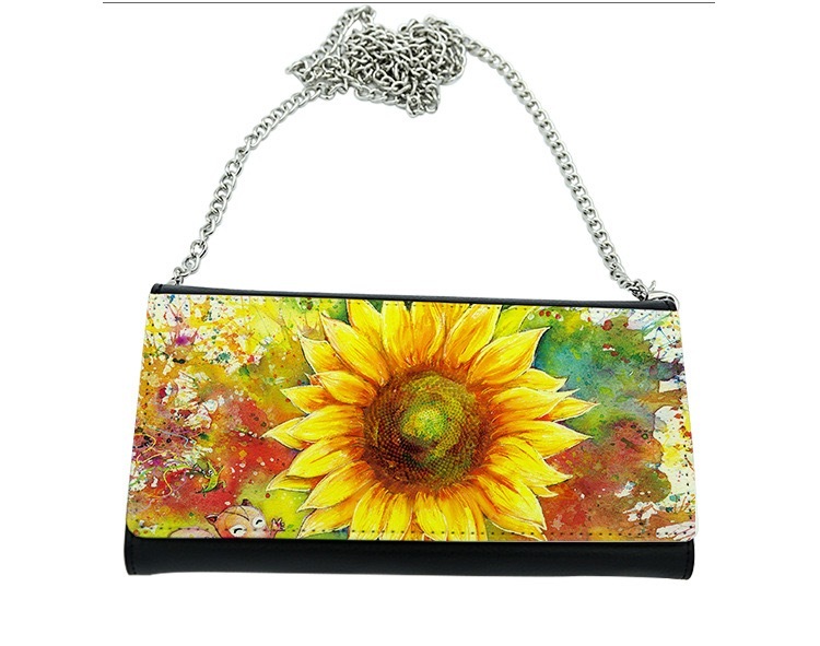 CHINESE WAREHOUSE Sublimation Women‘s Chain Bag