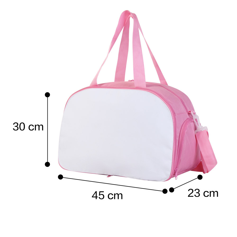 CHINESE WAREHOUSE Sublimation Sports/Travel/Yoga/Dance/Mommy Bag