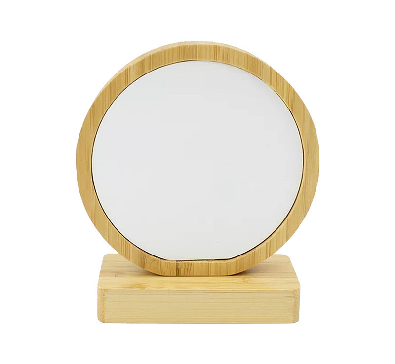 CHINESE WAREHOUSE Sublimation Wooden Magnetic Photo Frame