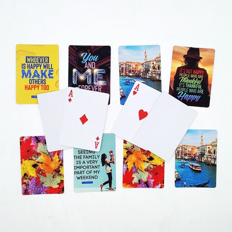 CHINESE WAREHOUSE Sublimation Playing Cards