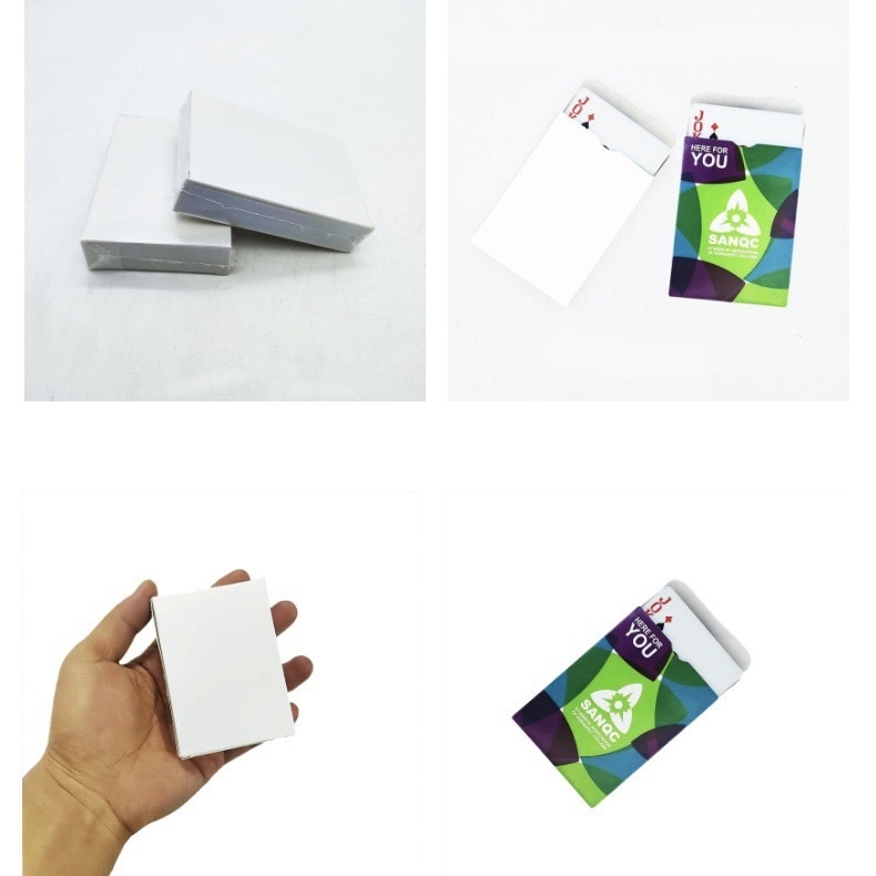 CHINESE WAREHOUSE Sublimation Playing Cards