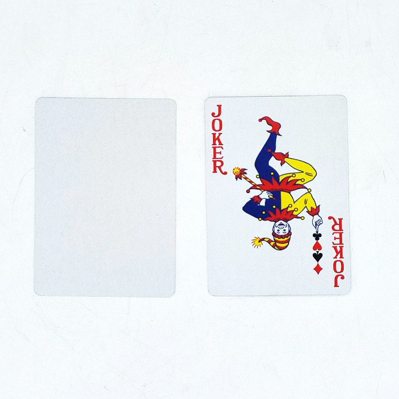 CHINESE WAREHOUSE Sublimation Playing Cards