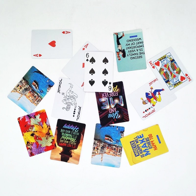 CHINESE WAREHOUSE Sublimation Playing Cards