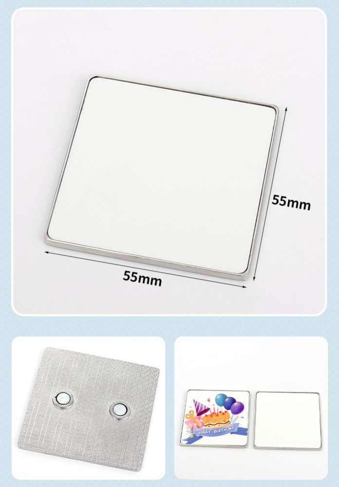 CHINESE WAREHOUSE Sublimation Refrigerator Magnet