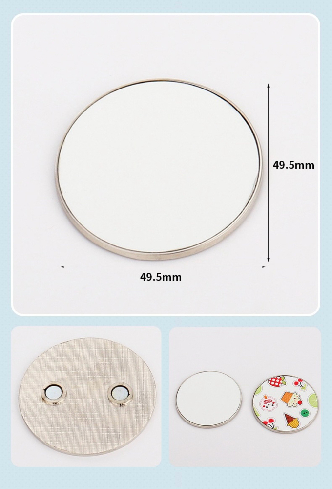 CHINESE WAREHOUSE Sublimation Refrigerator Magnet