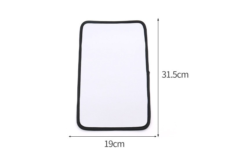 CHINESE WAREHOUSE Sublimation Car Center Armrest Box Cover