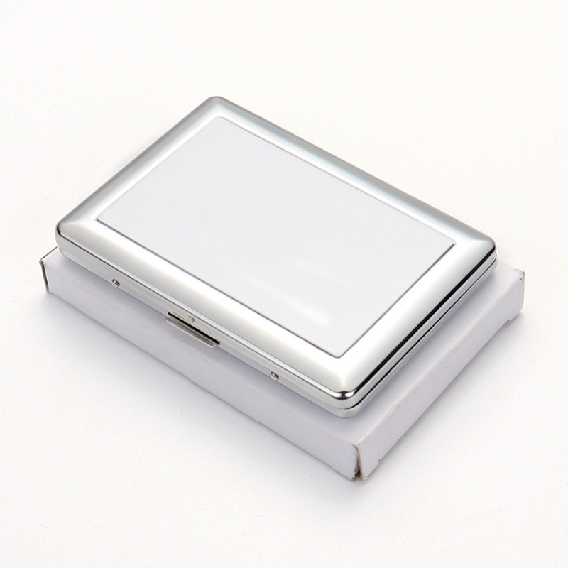 CHINESE WAREHOUSE Sublimation Metal Cigarette Case