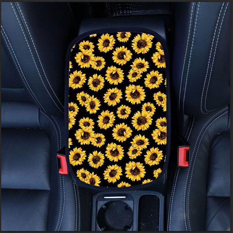 CHINESE WAREHOUSE Sublimation Car Center Armrest Box Cover
