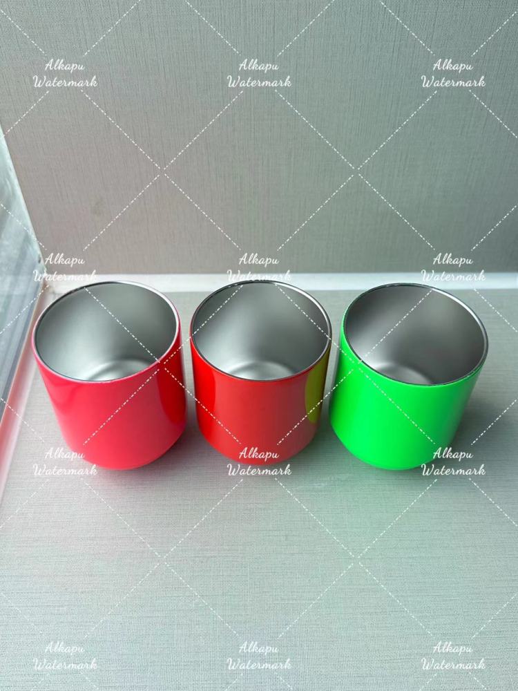 CHINESE WAREHOUSE 10oz Sublimation Stackable Stainless Steel Cup Set