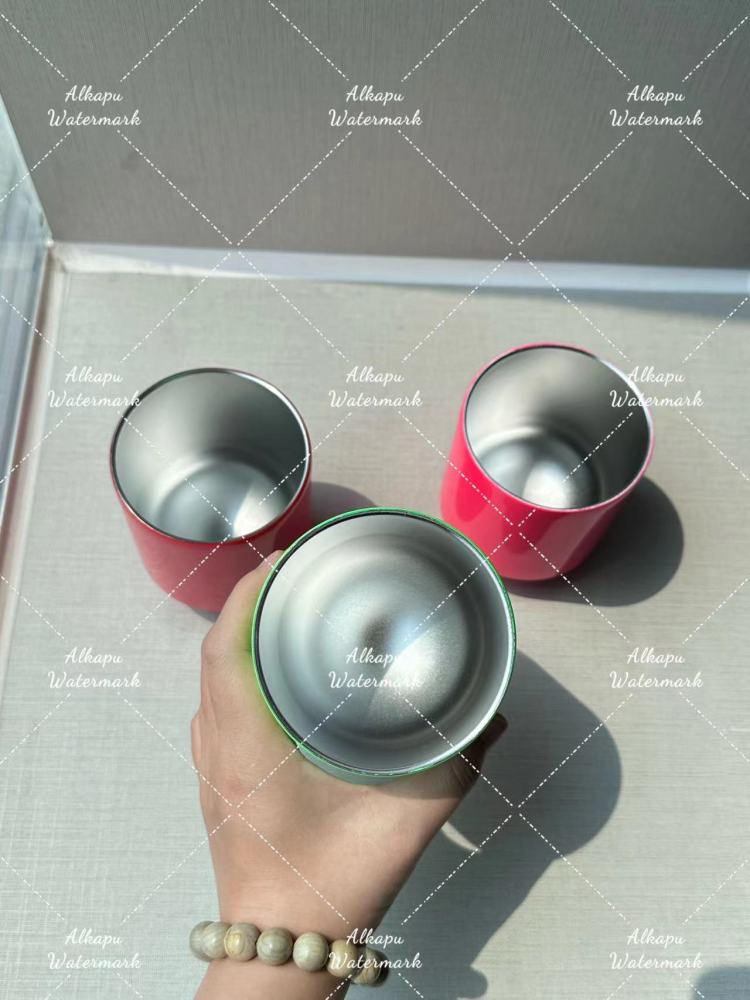 CHINESE WAREHOUSE 10oz Sublimation Stackable Stainless Steel Cup Set