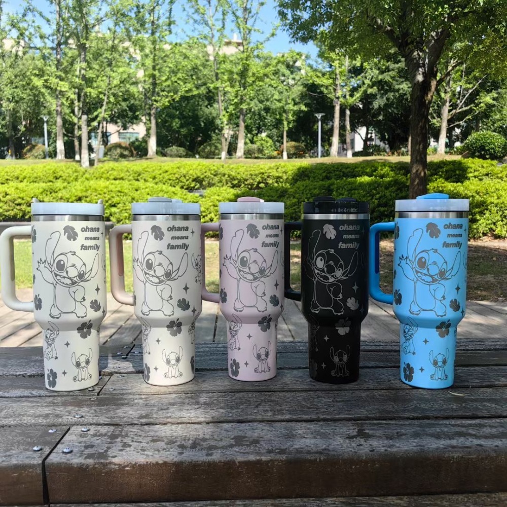CHINESE WAREHOUSE 40oz Stitch Pattern Tumbler