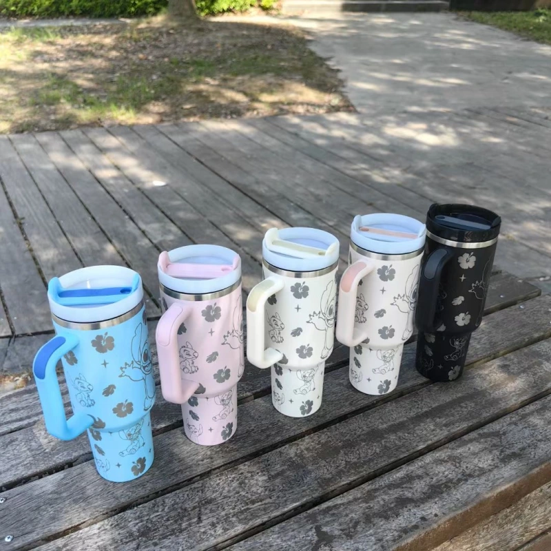 CHINESE WAREHOUSE 40oz Stitch Pattern Tumbler