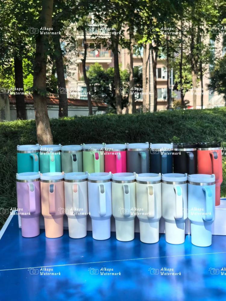 CHINESE WAREHOUSE 40oz H2.0 Powder Coated Tumbler