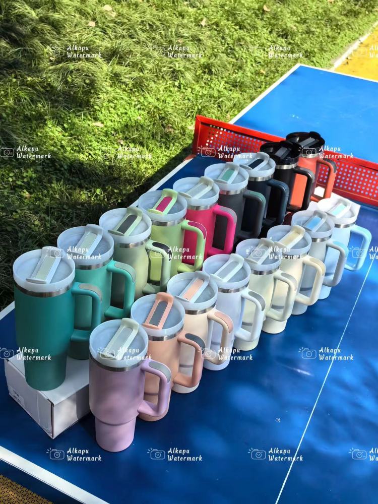 CHINESE WAREHOUSE 40oz H2.0 Powder Coated Tumbler