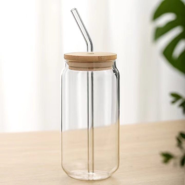 CHINESE WAREHOUSE 350ml 500ml Clear Glass Cups
