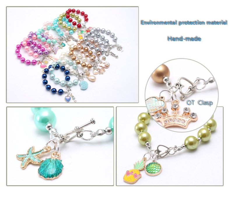 CHINESE WAREHOUSE Pearl Children's Bracelet