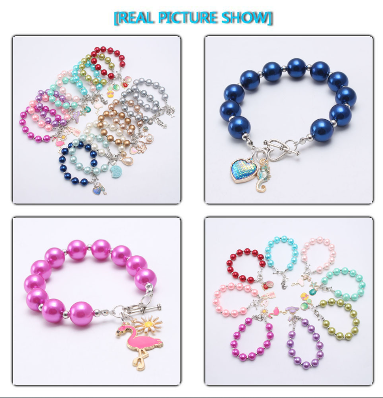 CHINESE WAREHOUSE Pearl Children's Bracelet