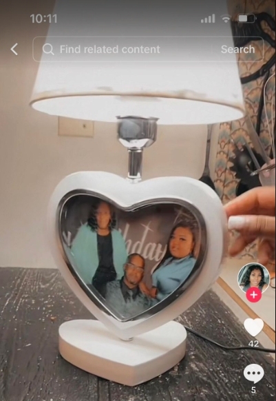 CHINESE WAREHOUSE PET Night Lamp With Sublimation Heart Magic mirror