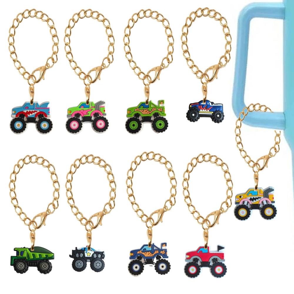 CHINESE WAREHOUSE Cartoon Silicone Tumbler Pendant Charm