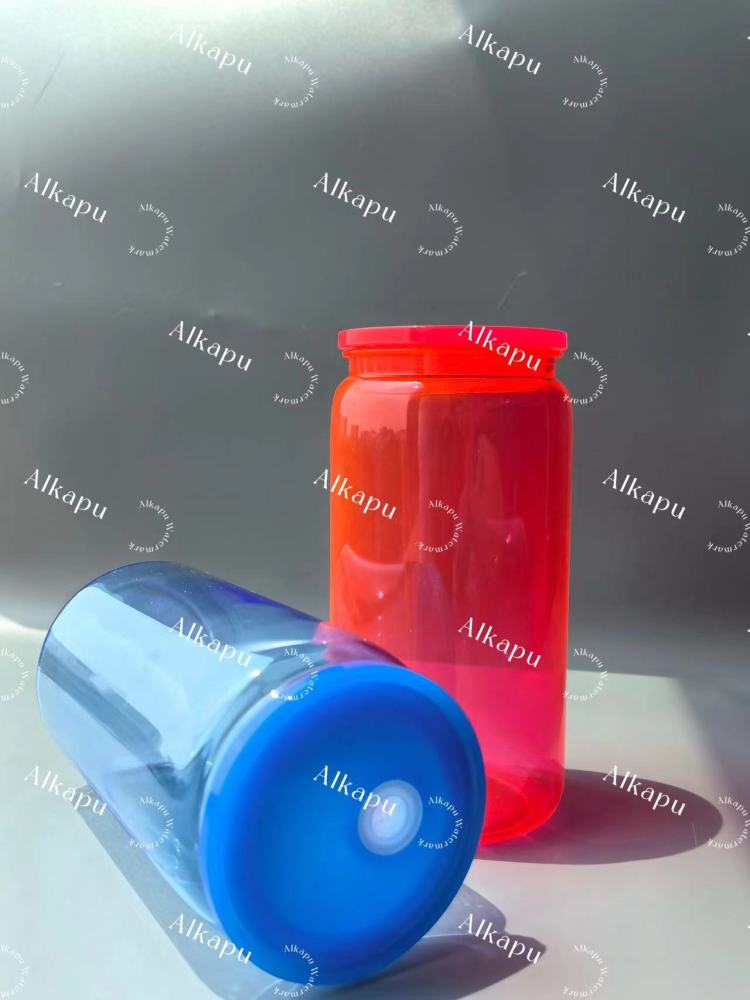 CHINESE WAREHOUSE 16oz Neon Color Acrylic Plastic Cups