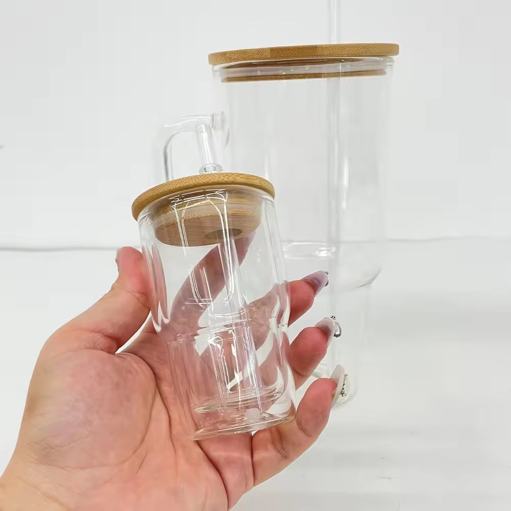 CHINESE WAREHOUSE 3oz Mini Sublimation Snowglobe Shot Glass