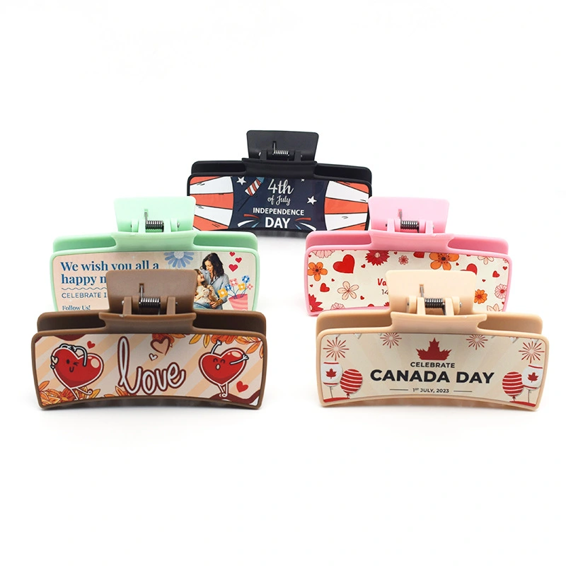 CHINESE WAREHOUSE Sublimation Hairclips
