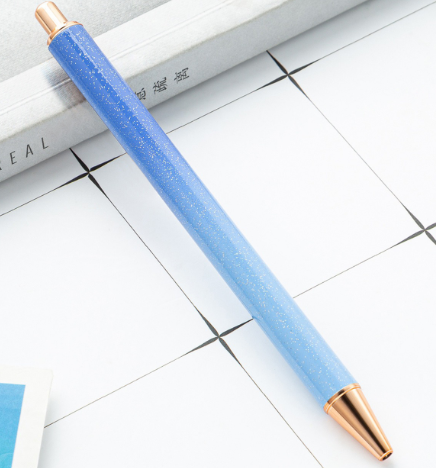 CHINESE WAREHOUSE  High Quality New Wonderful Colors Gradient Solid Color Glitter Pens For UV Wrap