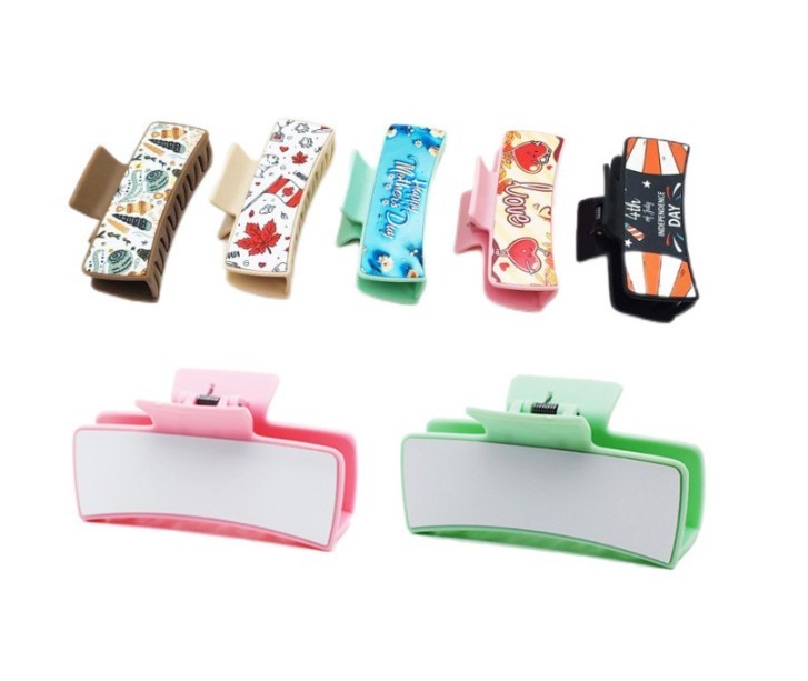 CHINESE WAREHOUSE Sublimation Hairclips