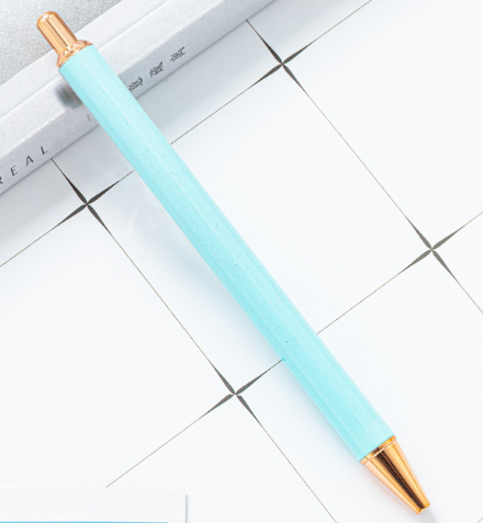 CHINESE WAREHOUSE  High Quality New Wonderful Colors Gradient Solid Color Glitter Pens For UV Wrap
