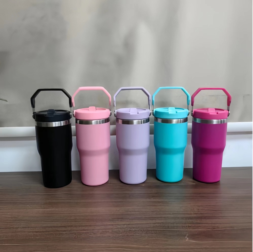 CHINESE WAREHOUSE  20oz Sublimation Tumblers With Handle