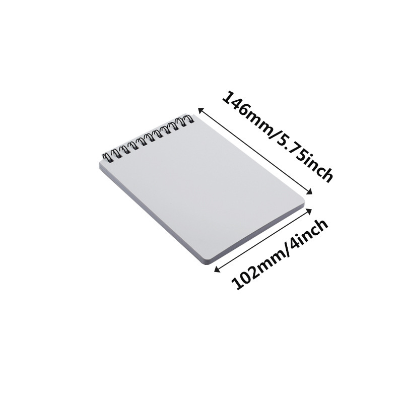 CHINESE WAREHOUSE A6 Sublimation Journal With Spiral Coil