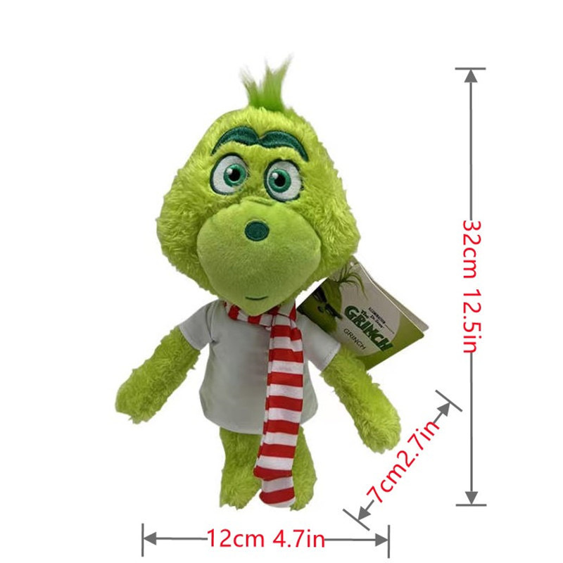 CHINESE WAREHOUSE Grinch Plush Toy