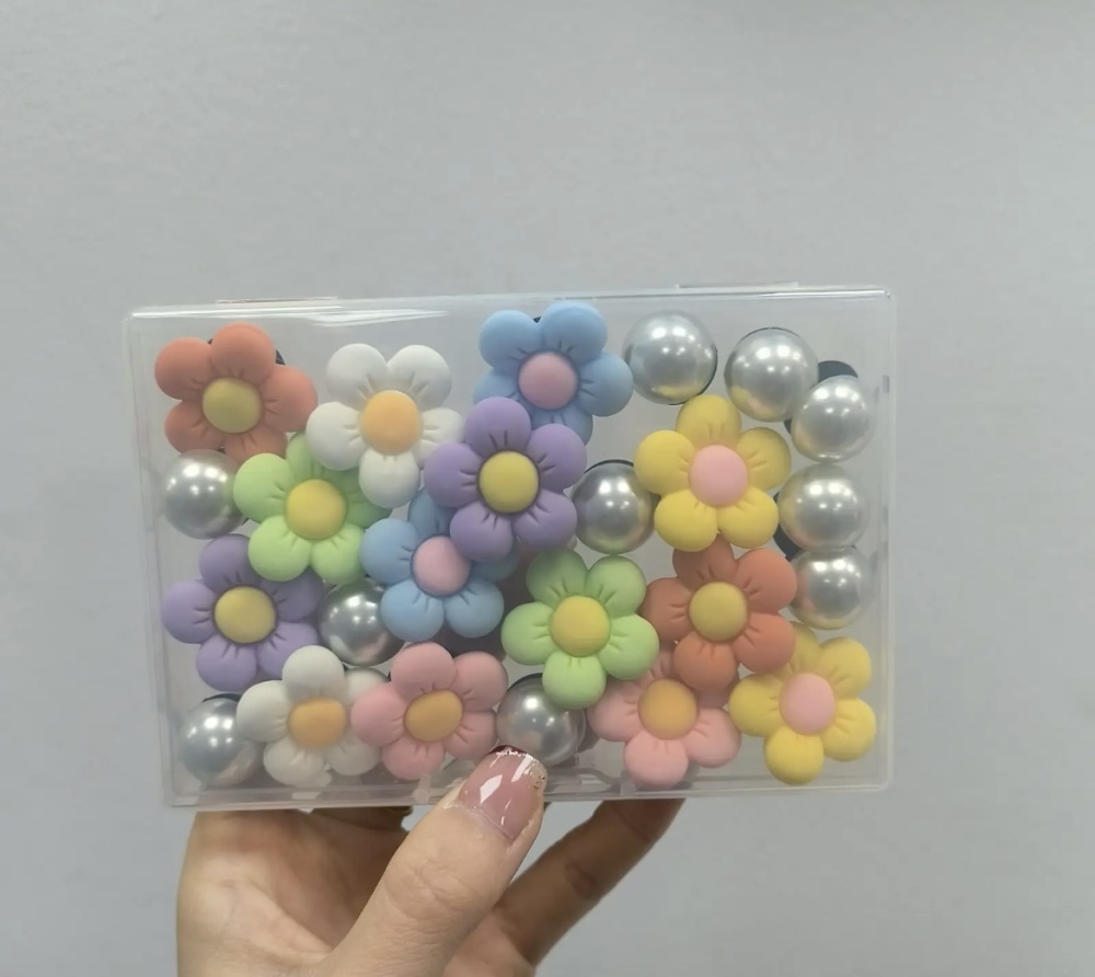 CHINESE WAREHOUSE High Quality Charms Set EVA Bag Accessories For Bogg Bag