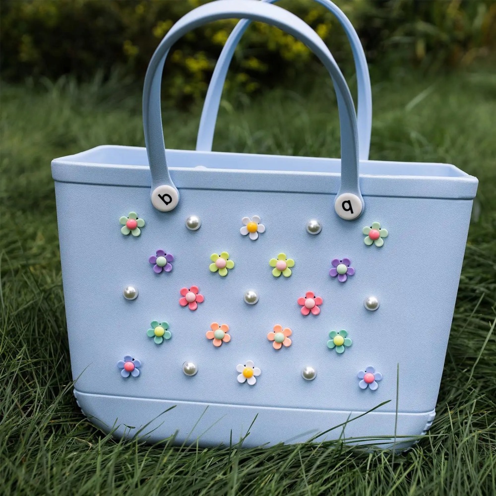 CHINESE WAREHOUSE High Quality Charms Set EVA Bag Accessories For Bogg Bag