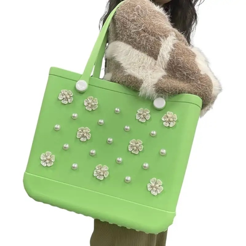 CHINESE WAREHOUSE High Quality Charms Set EVA Bag Accessories For Bogg Bag