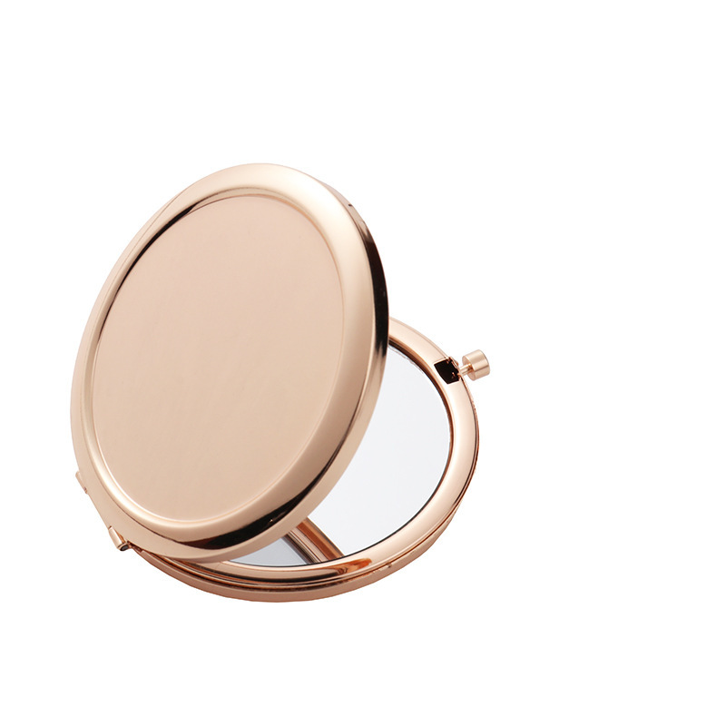 CHINESE WAREHOUSE Sublimation Blank Mini Makeup Mirror