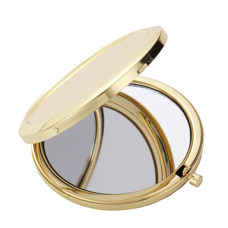 CHINESE WAREHOUSE Sublimation Blank Mini Makeup Mirror