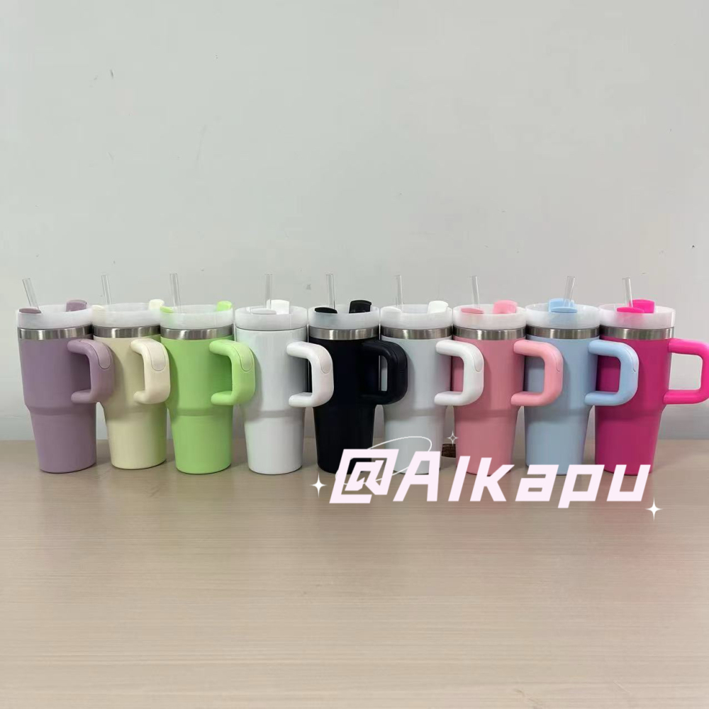 CHINESE WAREHOUSE 14oz Powder Coated Travel Tumbler
