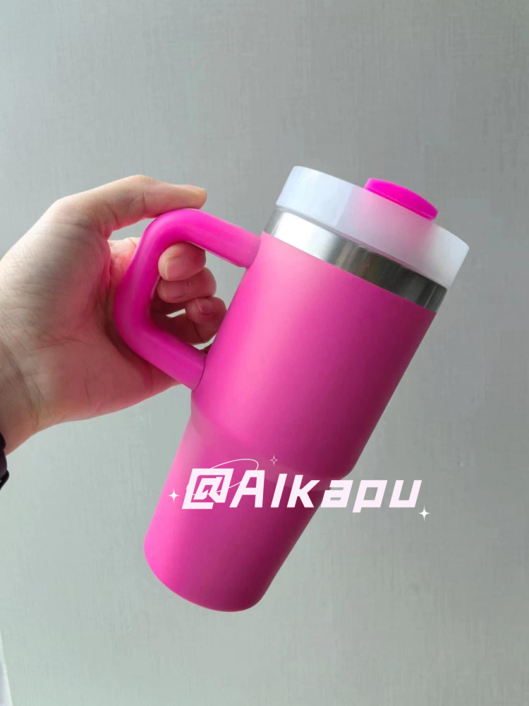 CHINESE WAREHOUSE 14oz Powder Coated Travel Tumbler