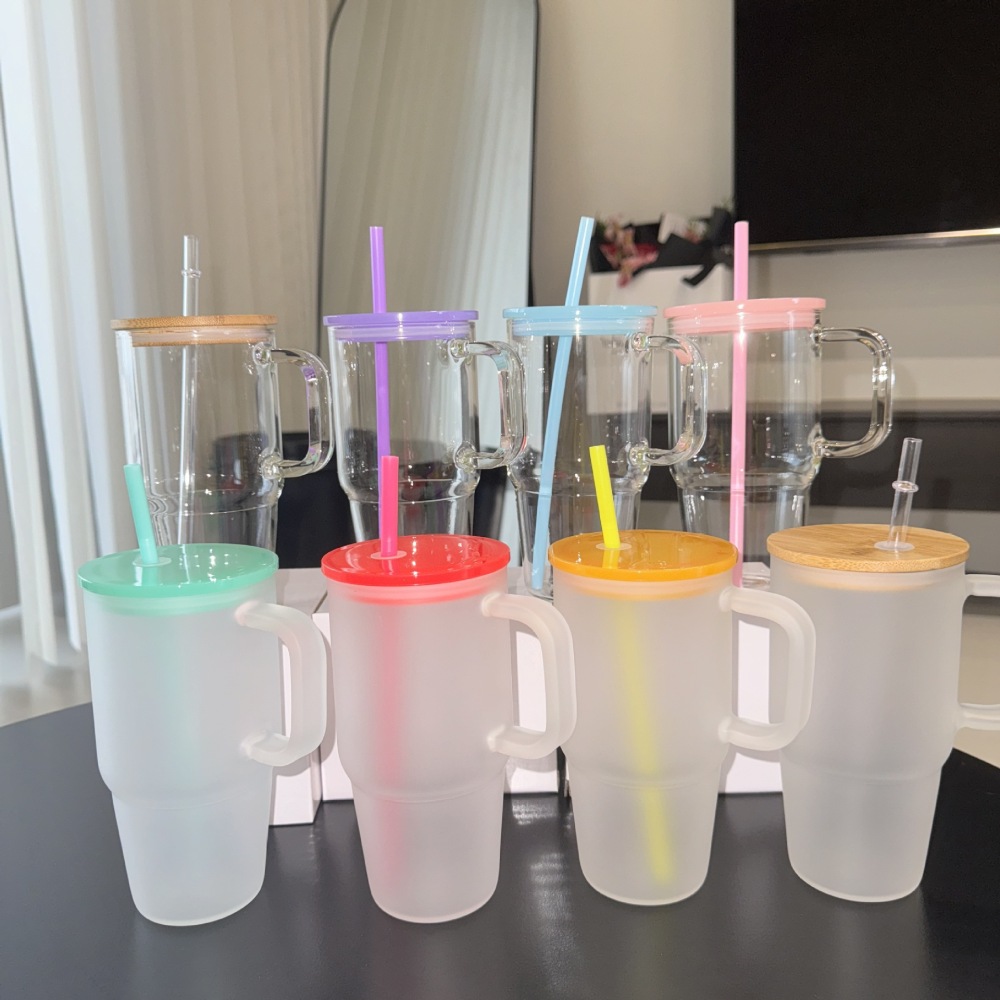 CHINESE WAREHOUSE 20oz Sublimation Glass Tumbler