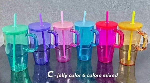 CHINESE WAREHOUSE 20oz Sublimation Glass Tumbler