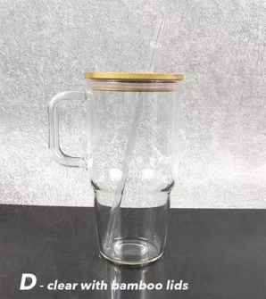 CHINESE WAREHOUSE 20oz Sublimation Glass Tumbler