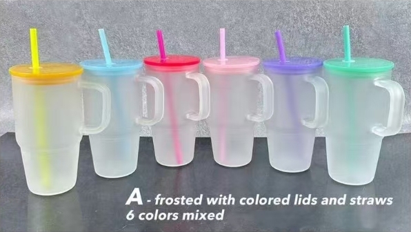 CHINESE WAREHOUSE 20oz Sublimation Glass Tumbler