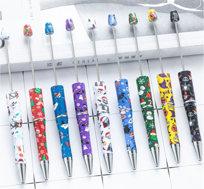 CHINESE WAREHOUSE Halloween Christmas Beaded Pen