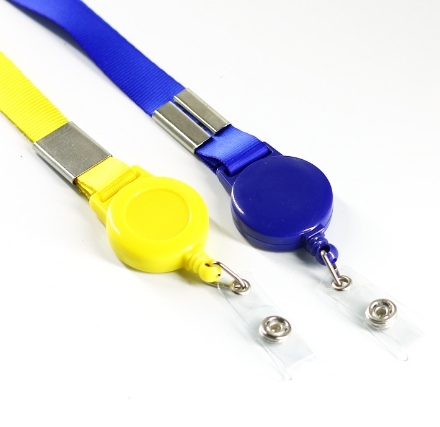 CHINESE WAREHOUSE High Quality Mix Colors Round Pull Buckle Lanyard