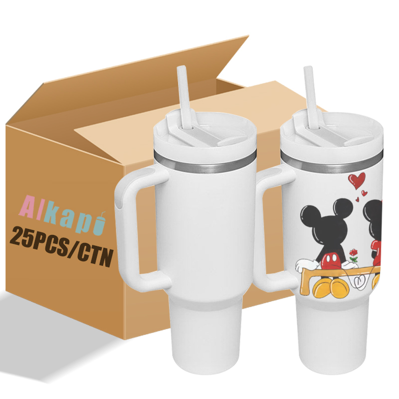 USA RTS 40oz V2 sublimation tumbler with handle